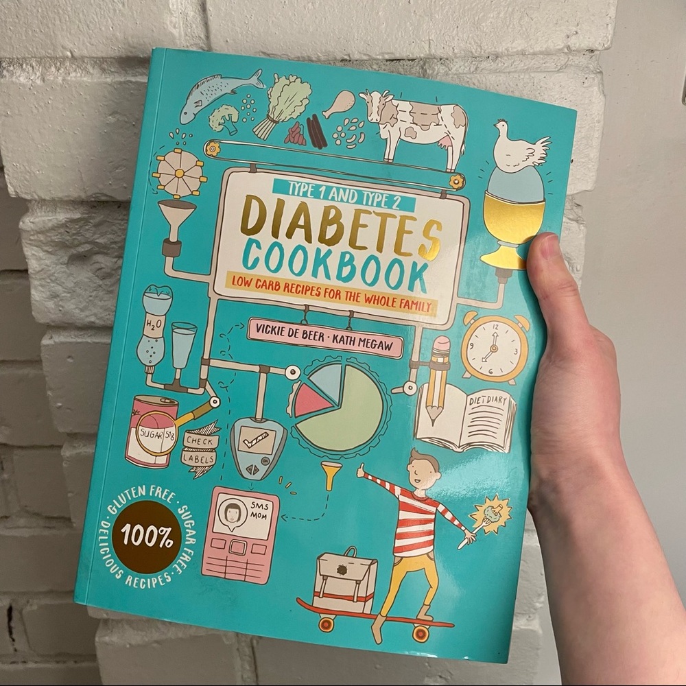 Diabetes type 1 and 2 Cookbook